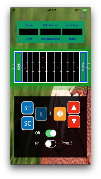 Vintage FootBall Game Screenshot