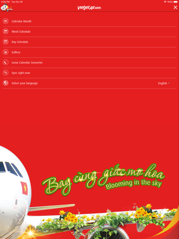 Screenshot #4 pour Vietjet Calendar