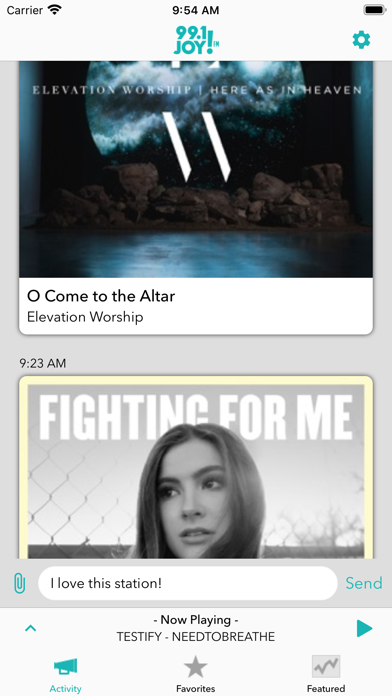 99.1 JOY FM – St. Louis Screenshot