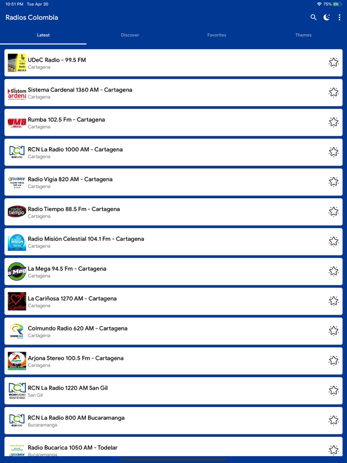 Colombian Radio Stations