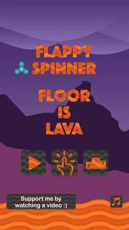 Game screenshot Flappy Spinner - Floor Is Lava mod apk