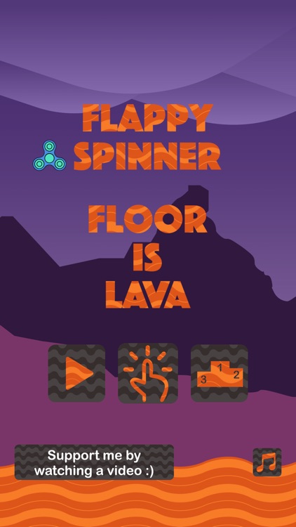 Flappy Spinner - Floor Is Lava