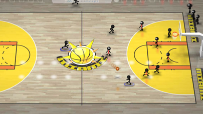 Screenshot #2 pour Stickman Basketball