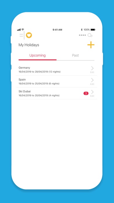 Screenshot #1 pour HOLiD8 - Holiday Dating App