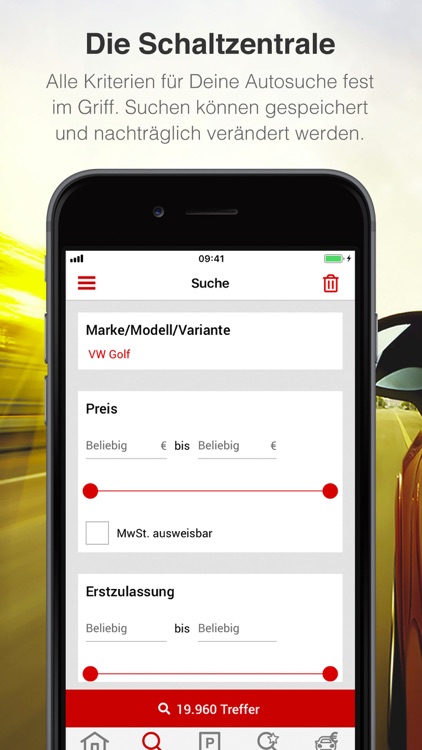 PKW.de - App mit Preis-Check