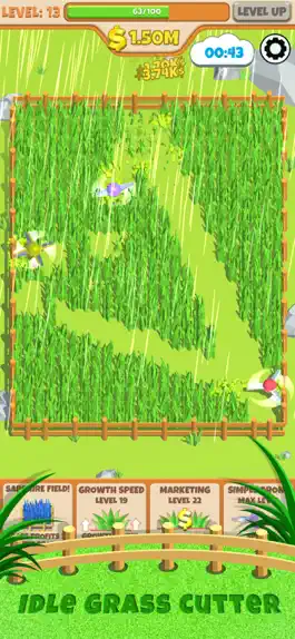 Game screenshot Idle Grass Cutter mod apk