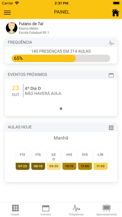 Escola RS - Estudante iPhone screenshot 3
