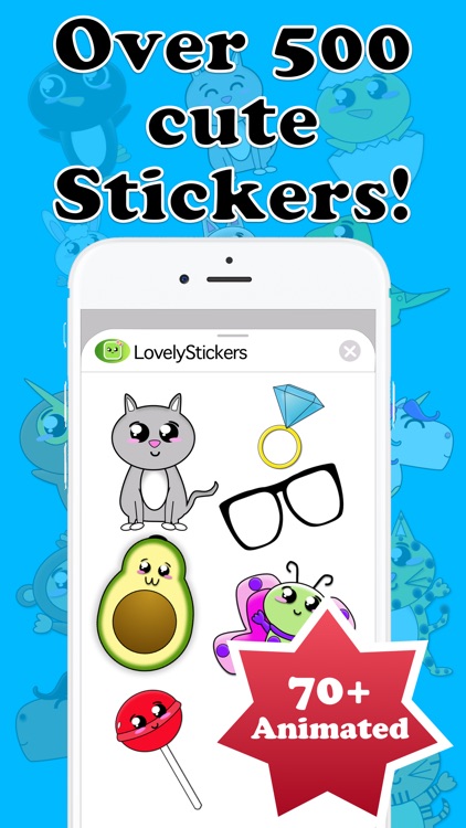 Lovely Stickers for iMessage!