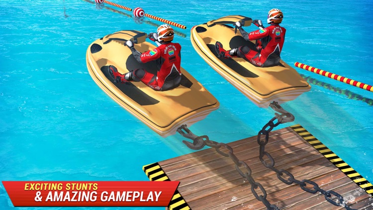 Chained Jet Ski Race Stunts