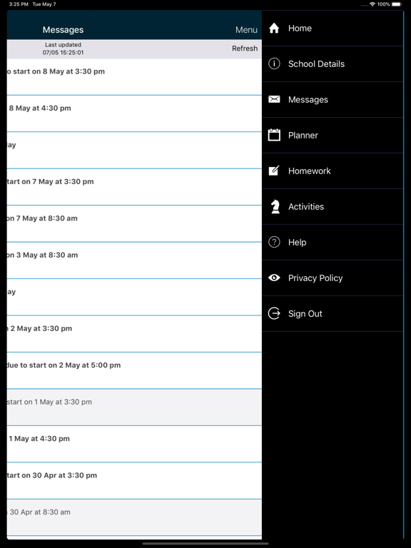 SIMS Student iPad screenshot 5