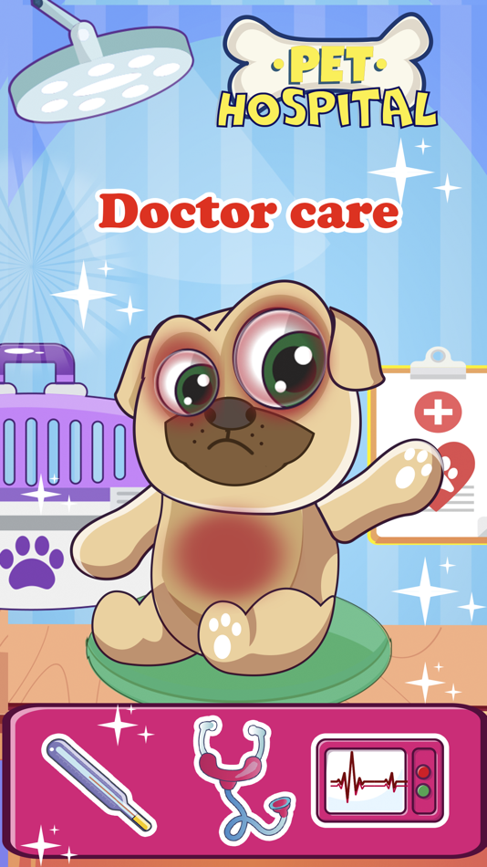 #2. Puppy Hospital (iOS) 由: Emilia Eritsyan