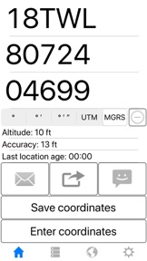 My GPS Coordinates Pro screenshot