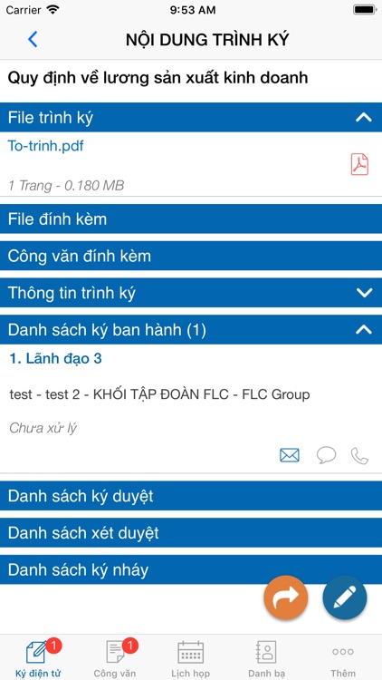eOffice FLC for iPhone