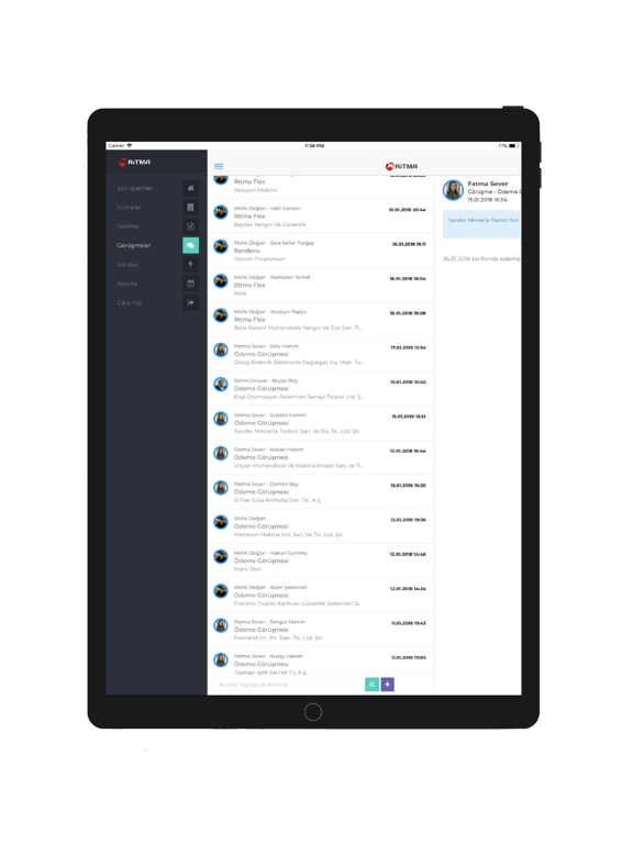 Screenshot #4 pour Ritma FLEX CRM