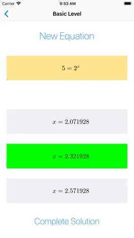 Game screenshot Exponential Equations   ++ mod apk