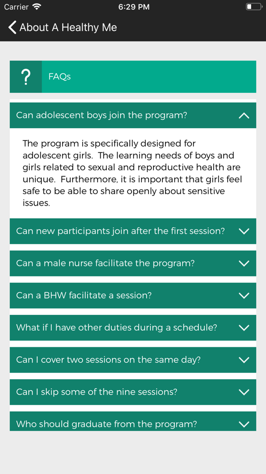 #5. A Healthy Me (iOS) بواسطة: SoAni Tech