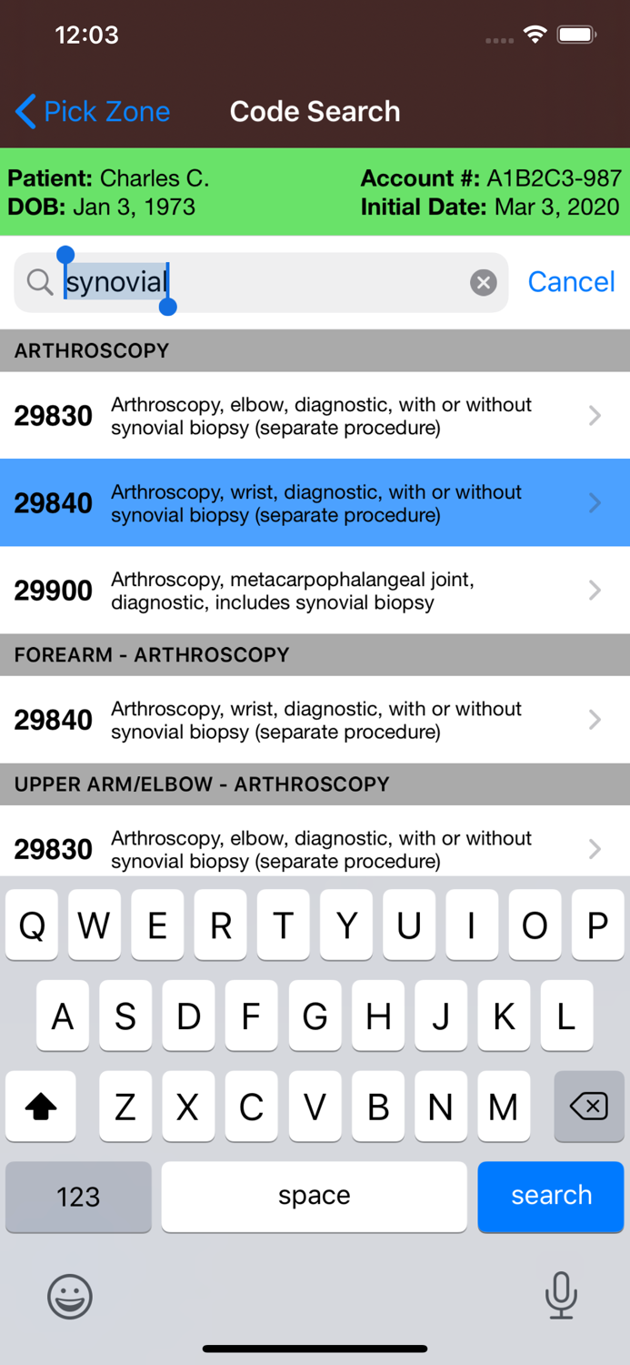 Mobile Coder Hand and Wrist