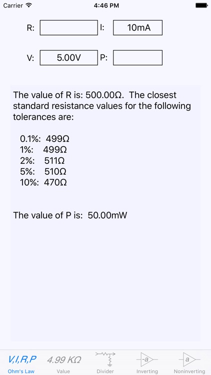 Standard Values screenshot-3