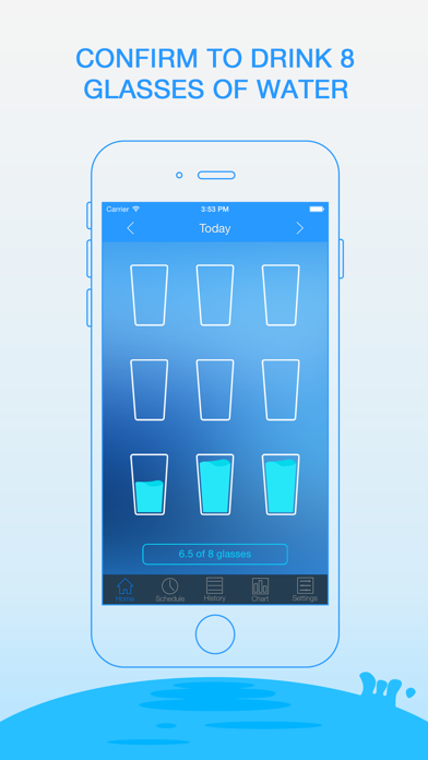 Daily Water – Water Reminder and Counter Screenshot 1