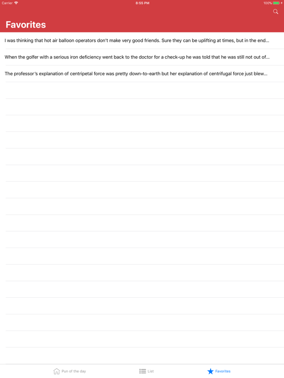 Pun of the day iPad screenshot 5 - Lifestyle app