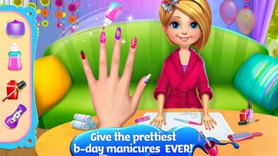 Spa Birthday Party - Nails, Hair, Dress Up & Cake Screenshot 3