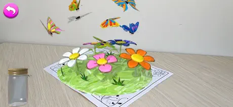 AR Butterflies and Flower Lite
