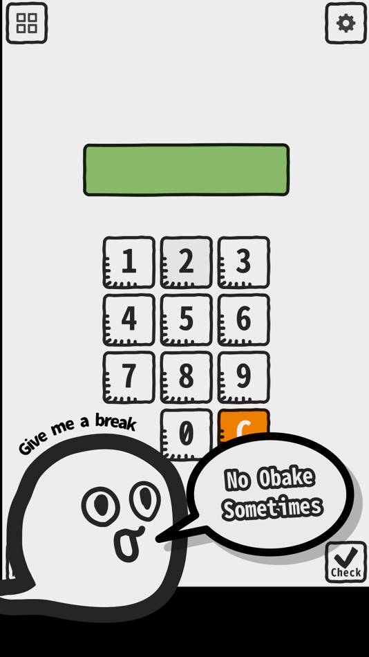 #4. Obake Puzzle (iOS) 由: Yoku Takahashi