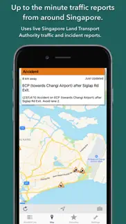 singapore roads traffic iphone screenshot 1