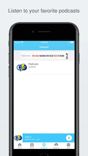 G101-3 Radio screenshot 4