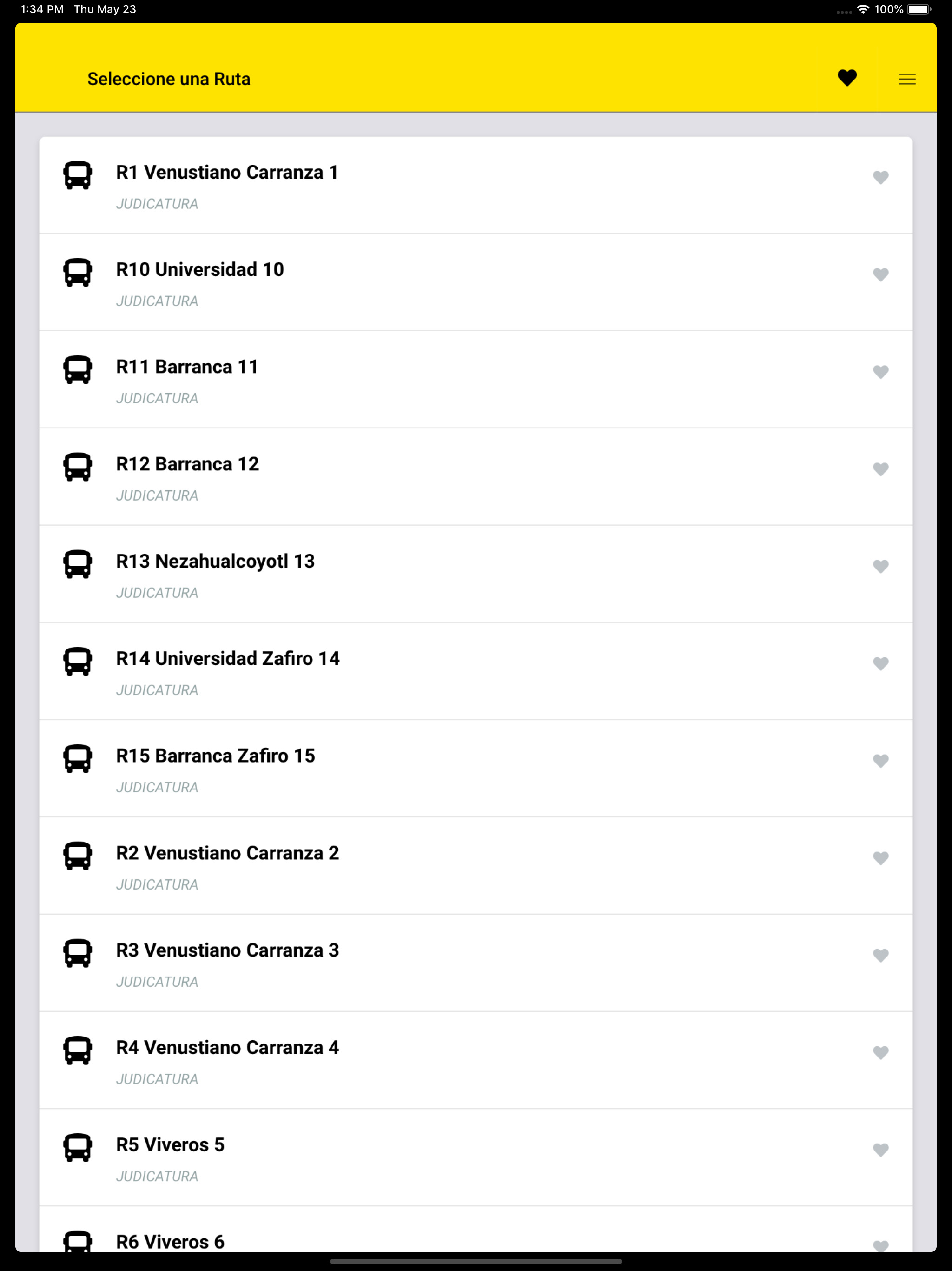 UTEP BusTracker screenshot 9