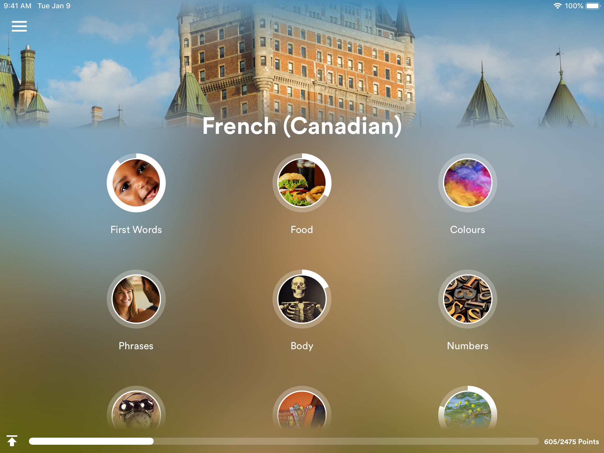 Learn Canadian French