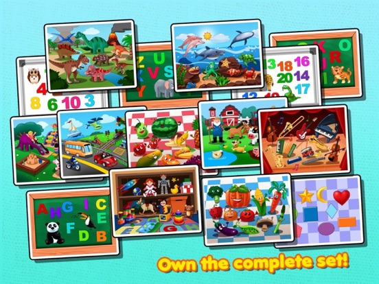 Awesome Shape Puzzles 123 iPad screenshot