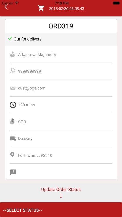 Happy Shopping Order Receive screenshot-3