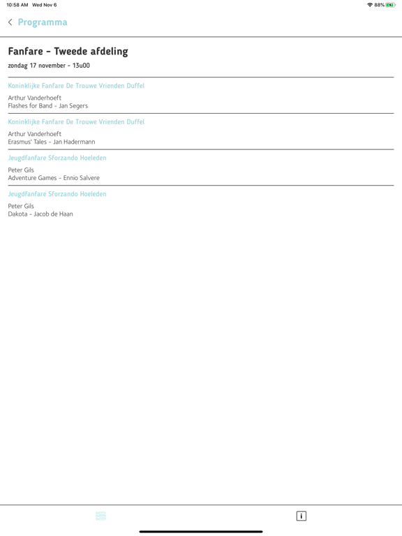 Screenshot #6 pour Finale wedstrijd voor orkesten