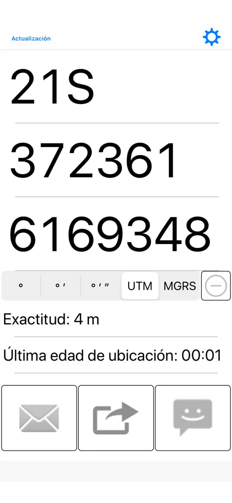Mis coordenadas GPS