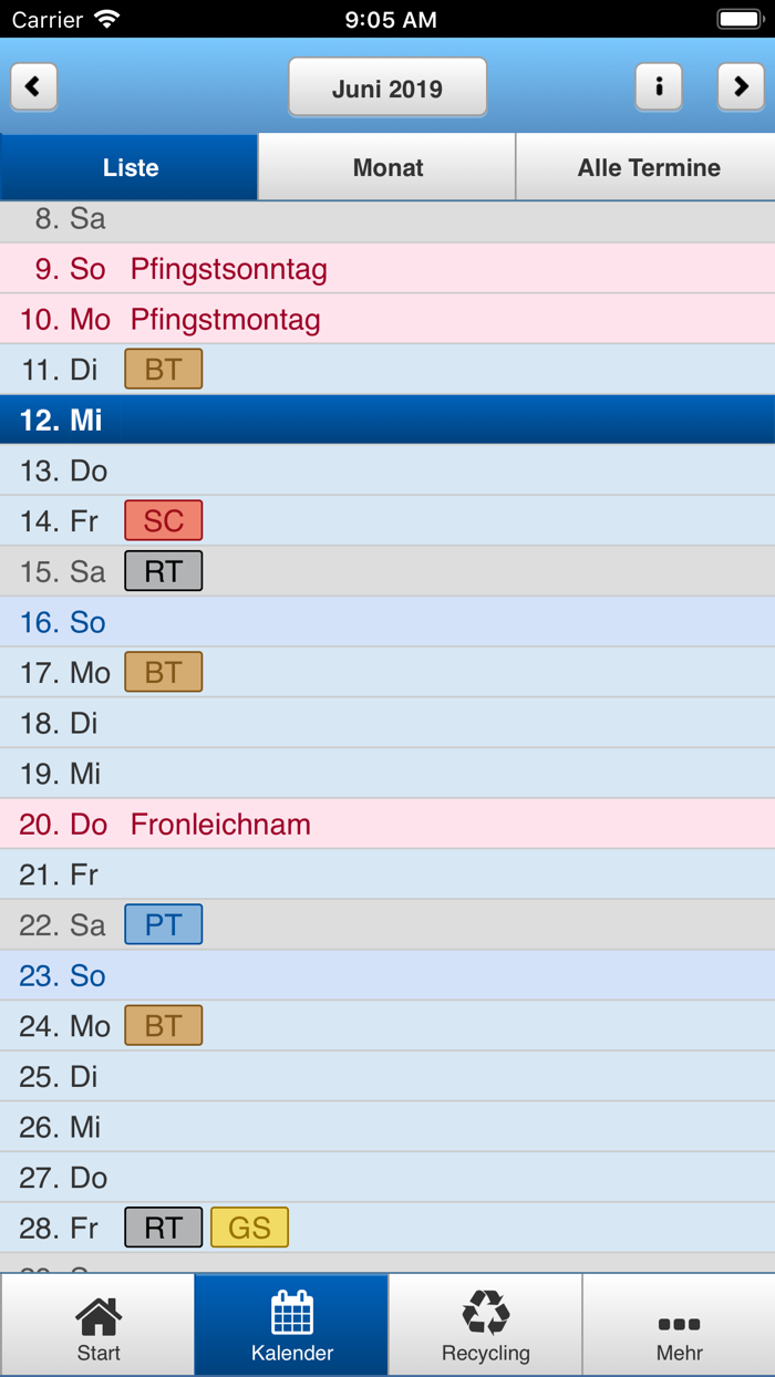 AWV-Nordschwaben Abfall-App