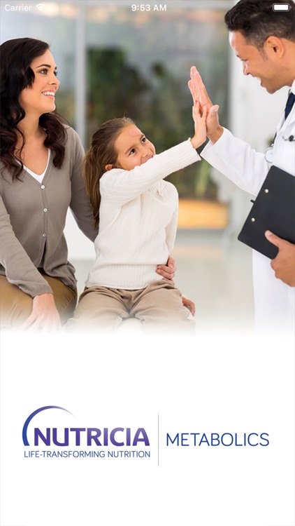 Nutricia Metabolics ProductApp