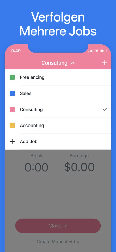 Hours: Zeiterfassung