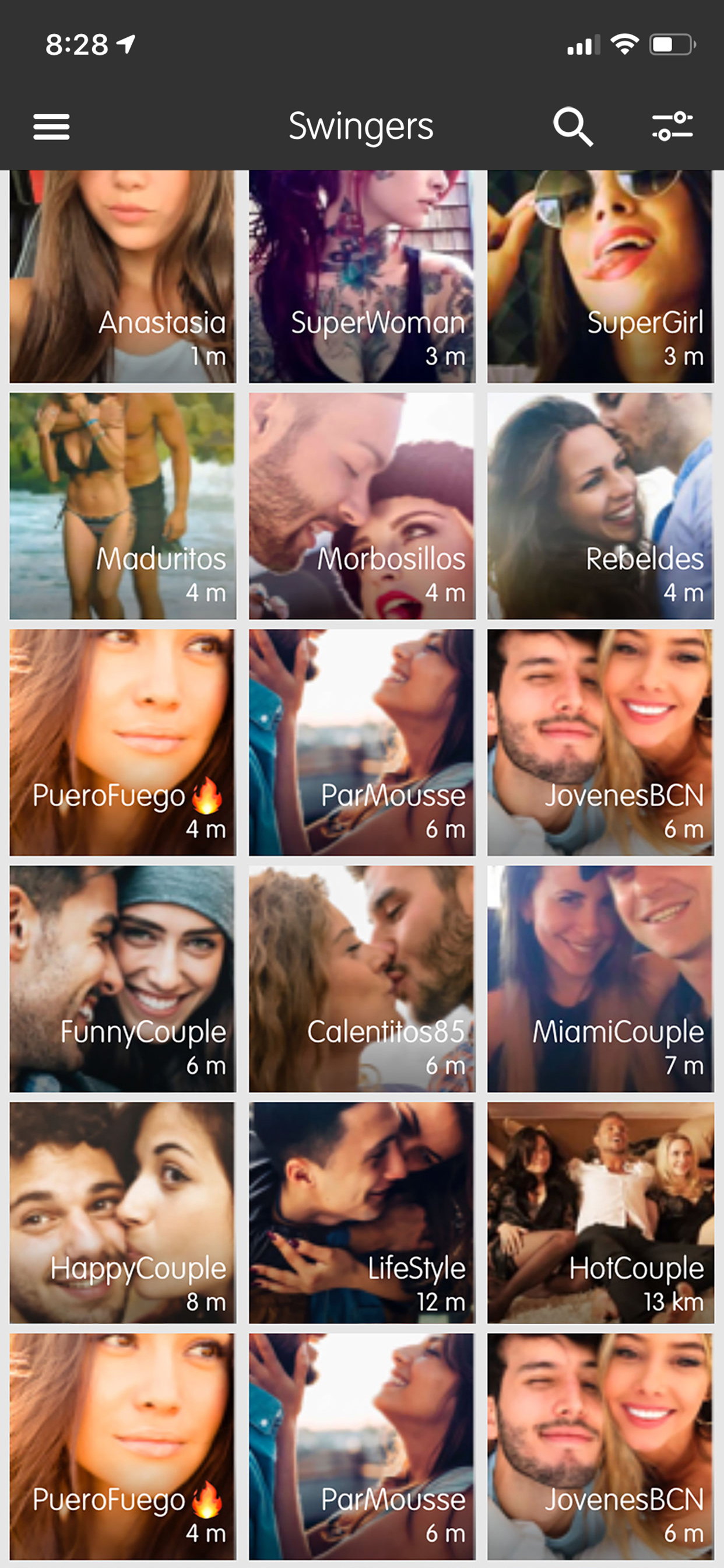SwingerApp screenshot 3