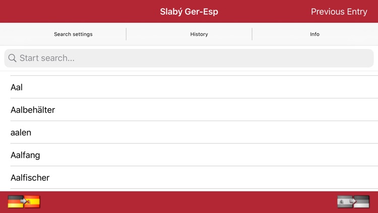 Slabý/Grossmann DE-ES