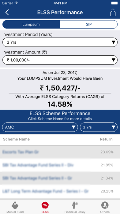 NJ Financial Tools Screenshot