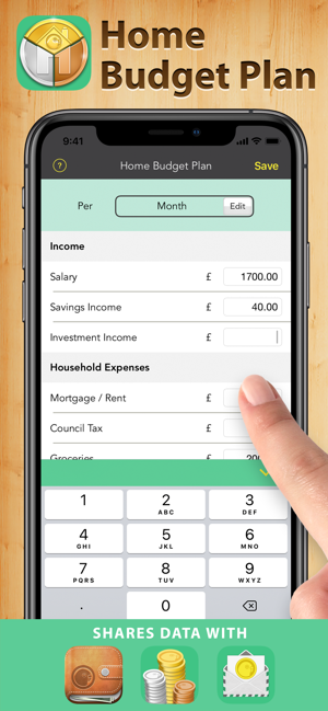 ‎Home Budget Plan Pro Screenshot