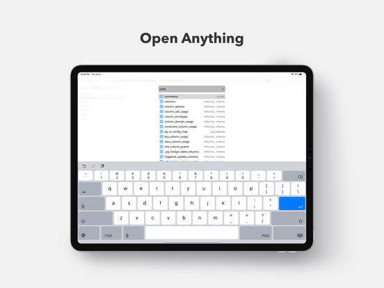 TablePlus - Database Client iPad screenshot 4 - Developer Tools app