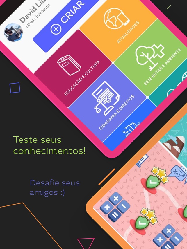 Quiz atualidades mobile