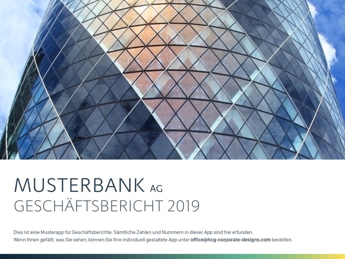 Geschäftsbericht Design