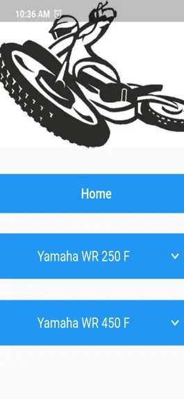 Game screenshot Yamaha WR Guide apk