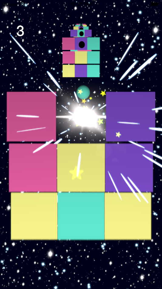 #1. Galactic Color Dash (iOS) 由: Jun Izutsu