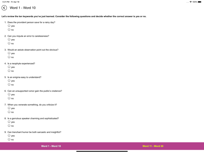 Verbal Advantage - Level 4