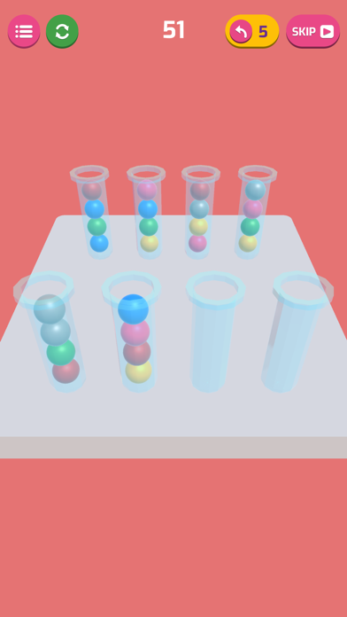 Screenshot #3 pour Bubble Sort 3D: Color Puzzle