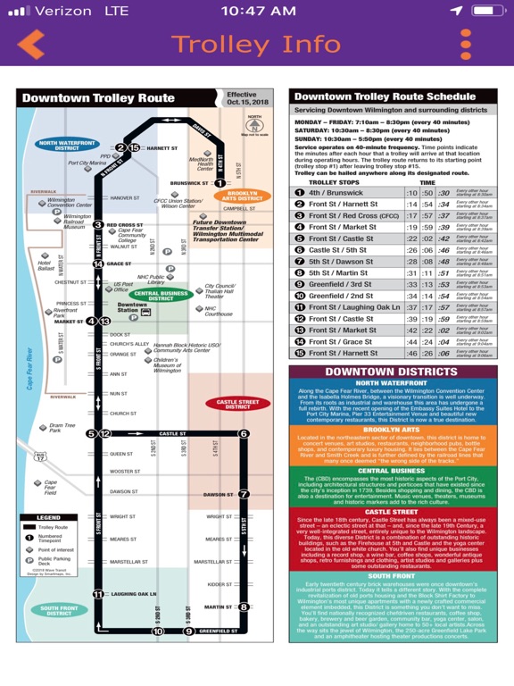 Wilmington NC iPad screenshot 5 - Travel app